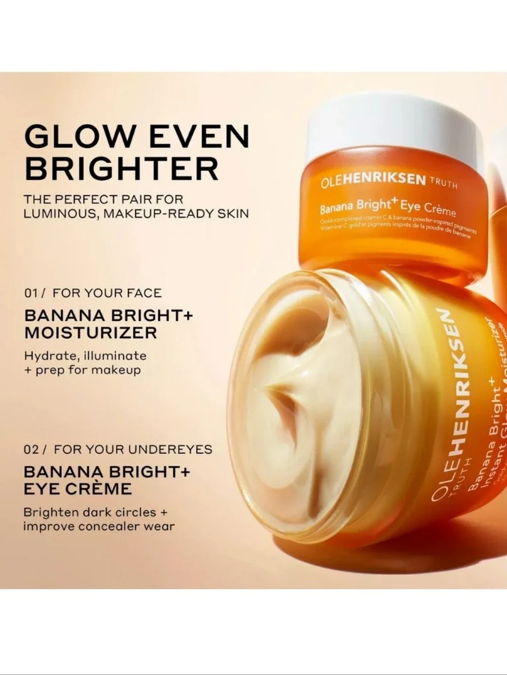 OLE HENRIKSEN BANANA BRIGHT+ EYE CREME.
